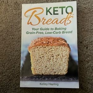 KETO Bread Cookbook- USED